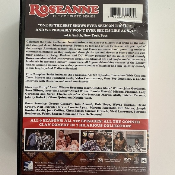 Roseanne DVD All 9 Seasons The Complete Series 27 Discs 2013 - Picture 5 of 8